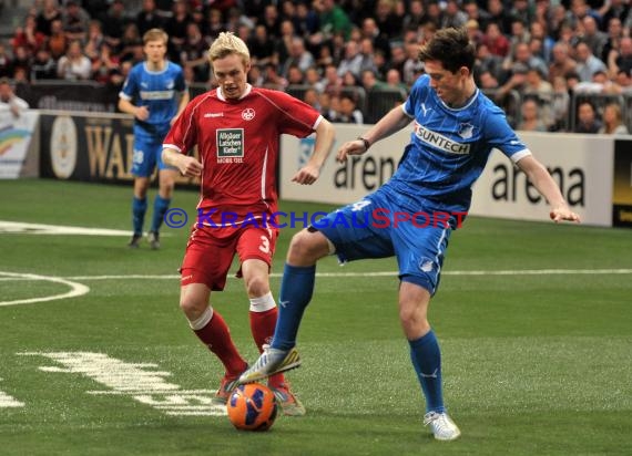 Hallen-Fussball Turnier Harder13 CUP in der SAP Arena Mannheim 05.01.2013  (© Siegfried Lörz)